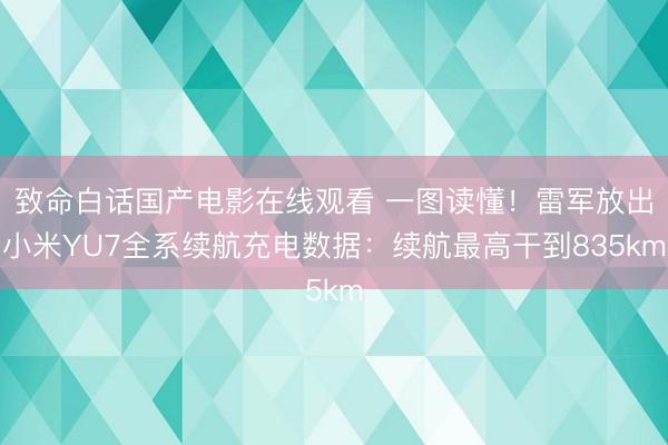 致命白话国产电影在线观看 一图读懂！雷军放出小米YU7全系续航充电数据：续航最高干到835km