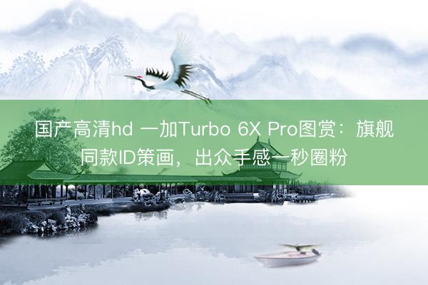 国产高清hd 一加Turbo 6X Pro图赏：旗舰同款ID策画，出众手感一秒圈粉
